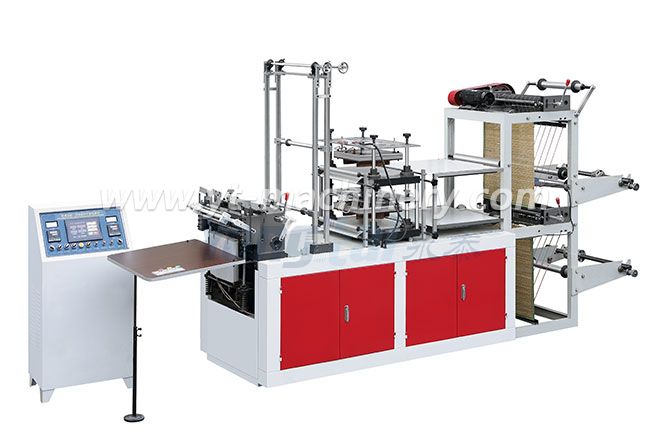 Double Layers Plastic Glove Making Machine